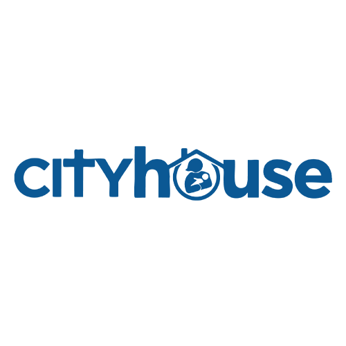 Cityhouse logo with stylized blue text featuring a house icon.